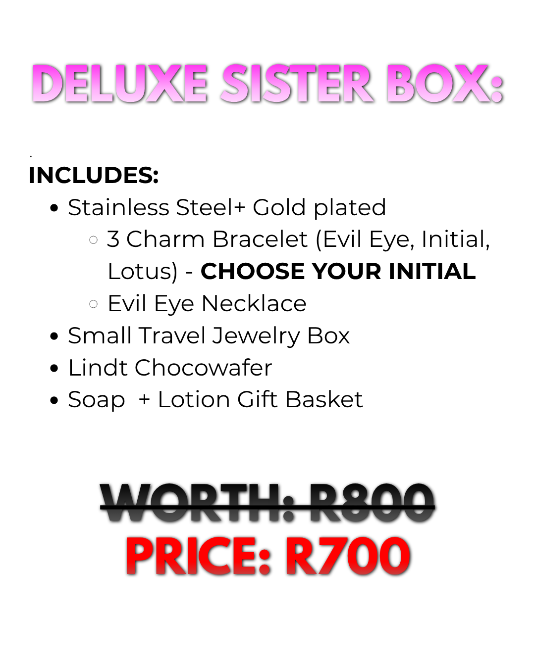 Deluxe Sister Box