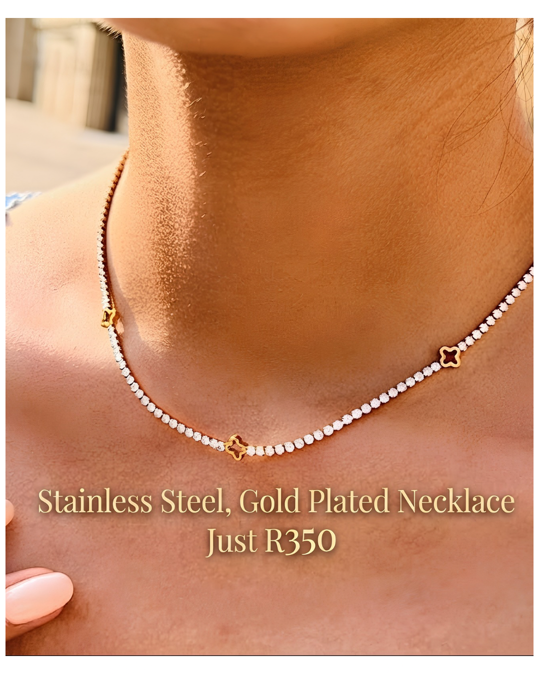 Fine Tennis Necklace