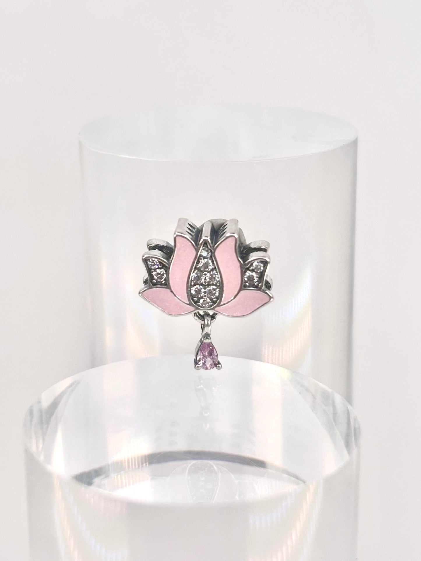 Pink Lotus Charm