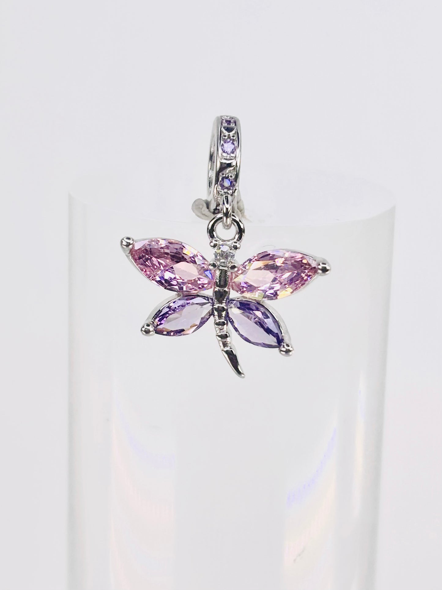 Pink & Purple Butterfly Charm