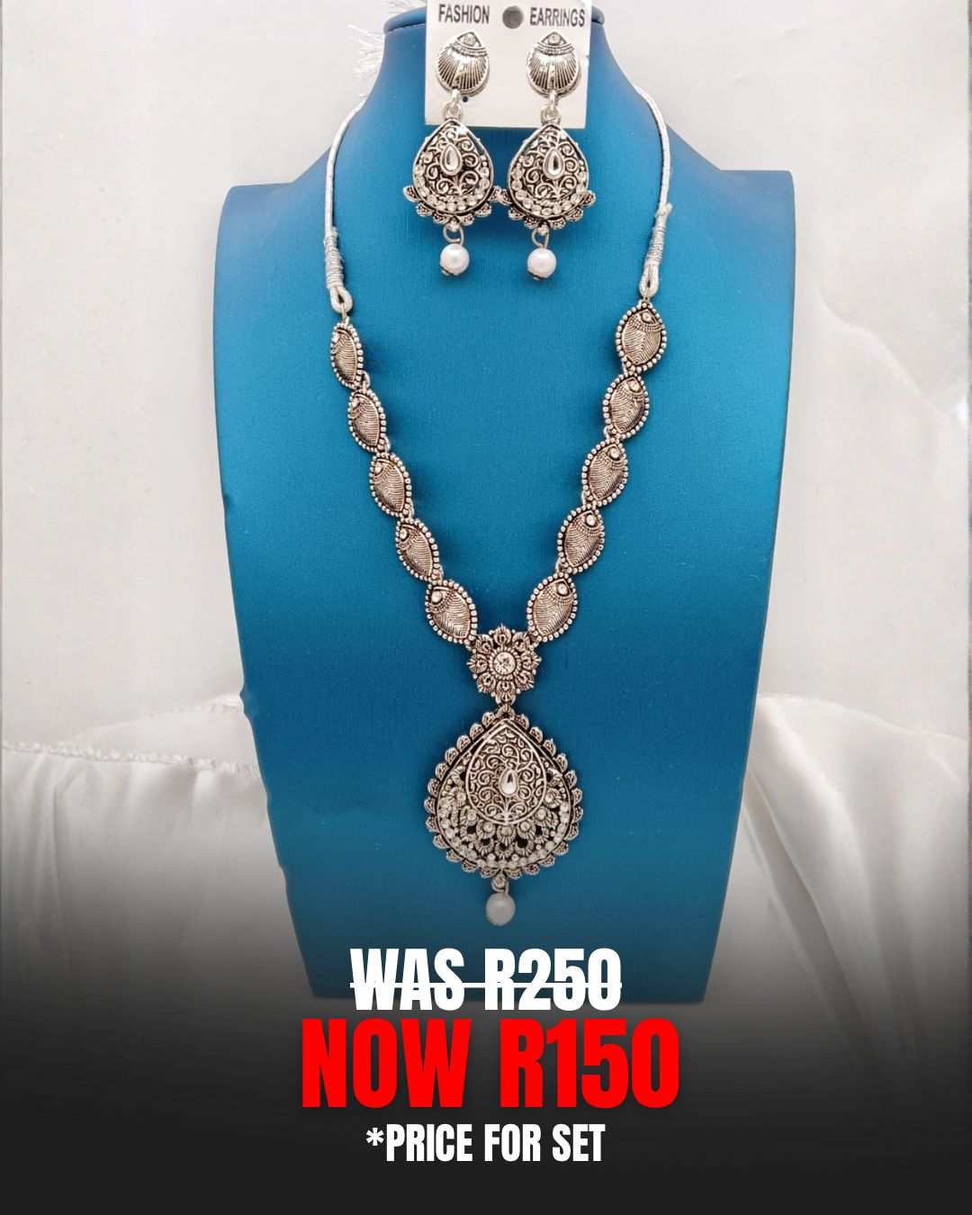 Oxidized Silver Set