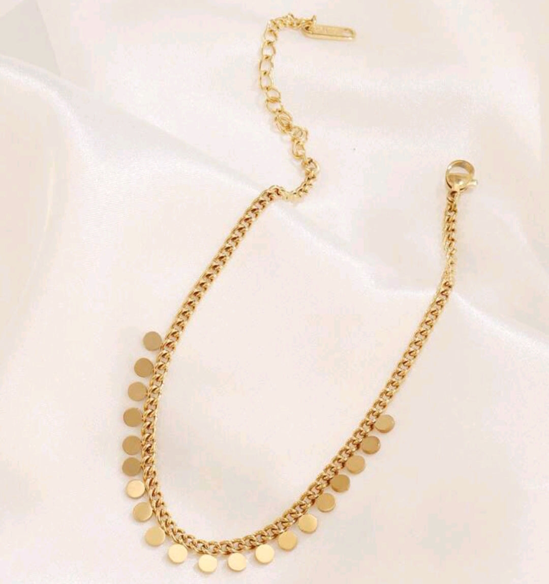 Small Discs Anklet