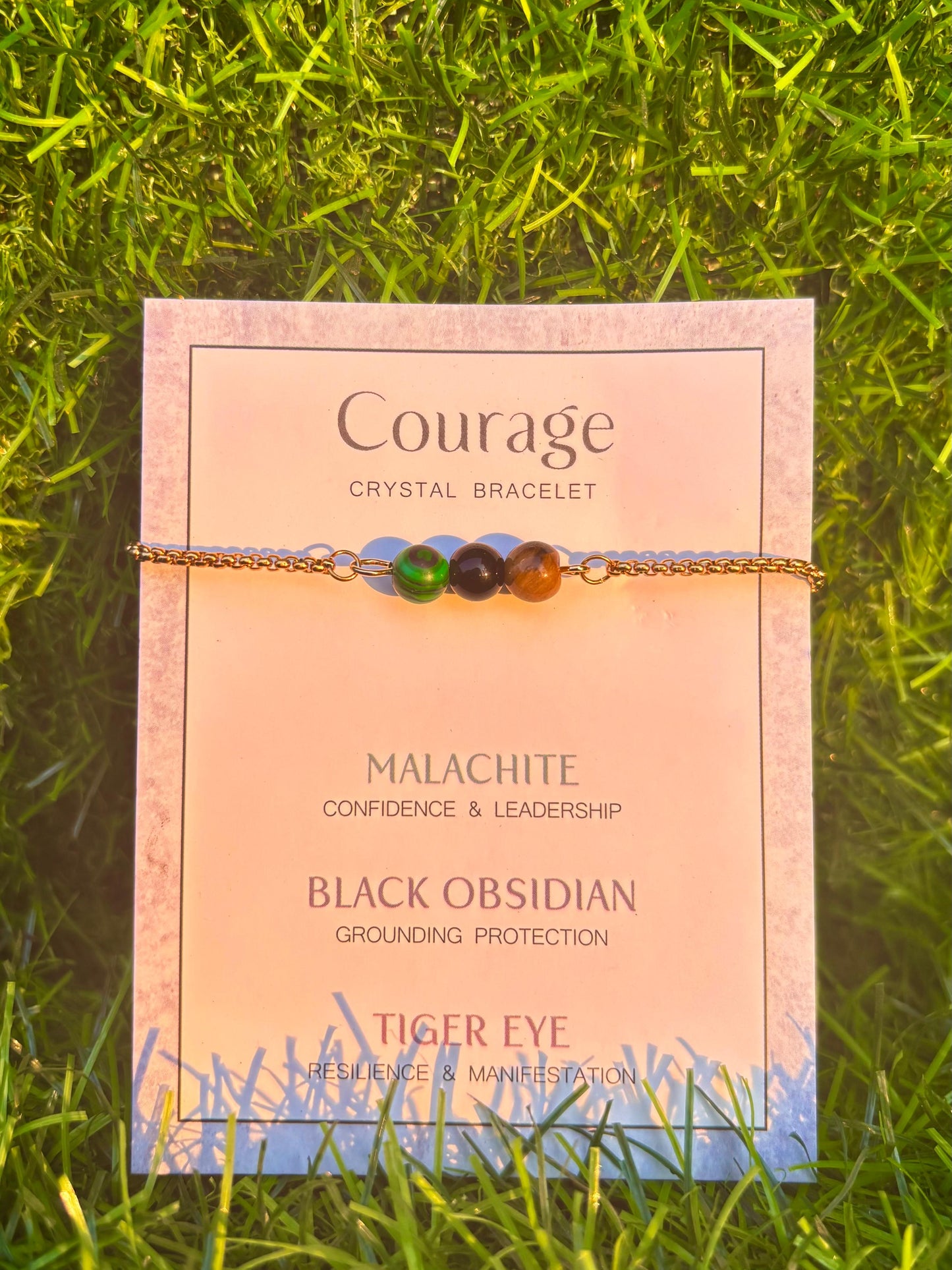 Courage Crystal Bracelet