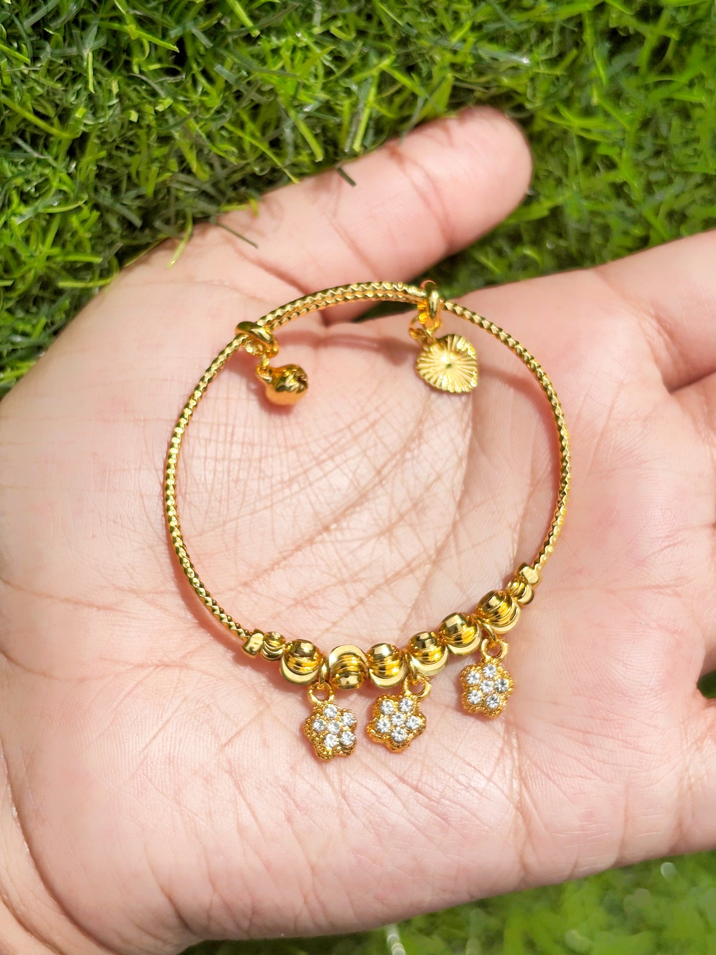 Girls Gold Plated Bracelet