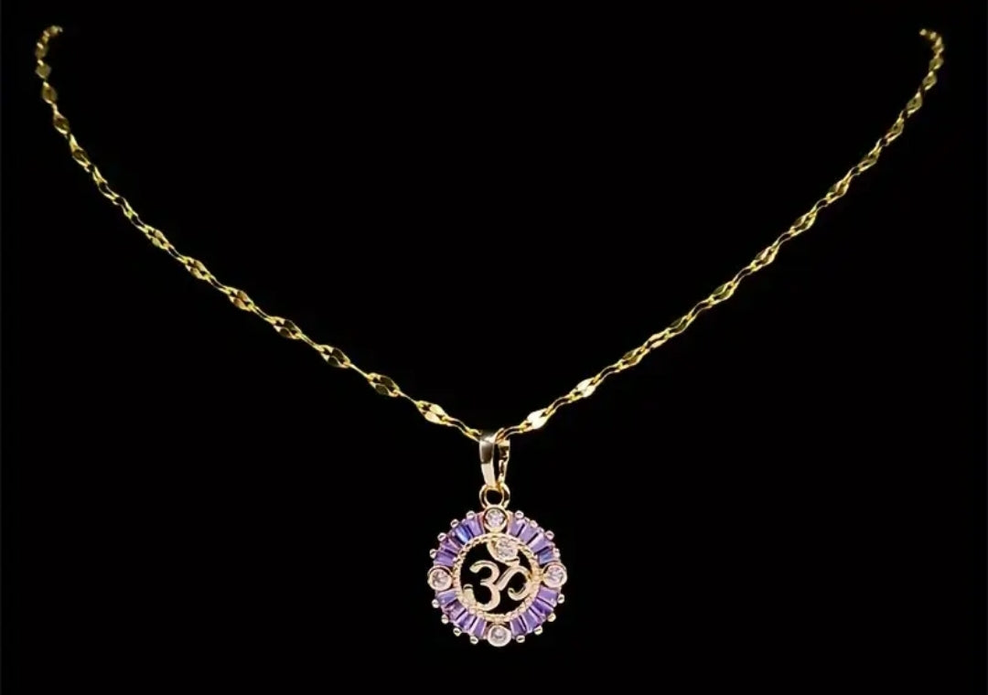Delicate Aum Necklace