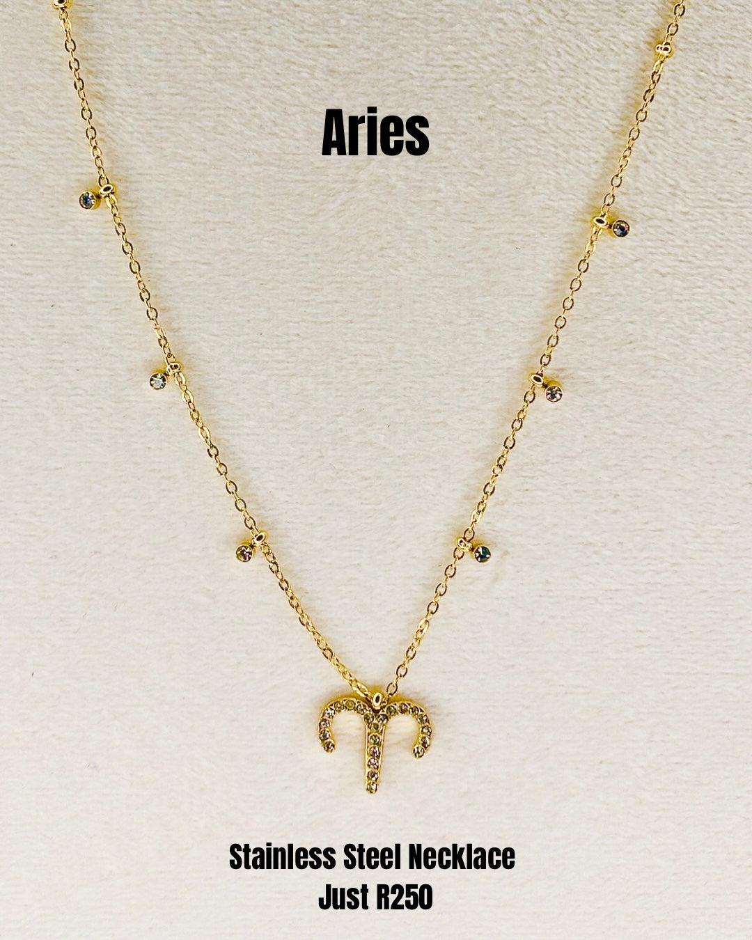 Stainless Steel Zodiac Sign Necklaces