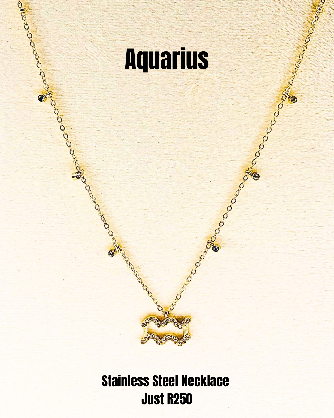 Stainless Steel Zodiac Sign Necklaces