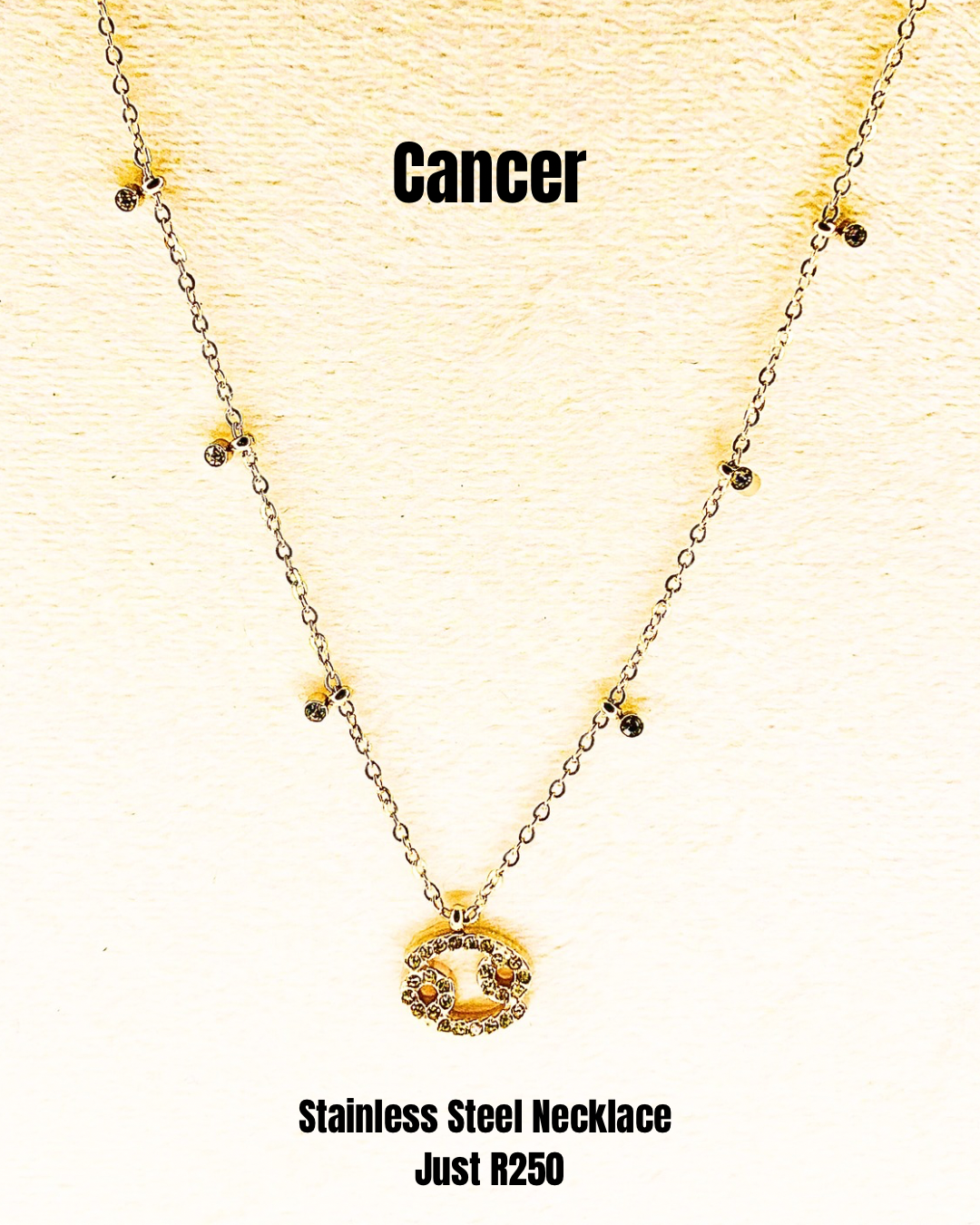 Stainless Steel Zodiac Sign Necklaces