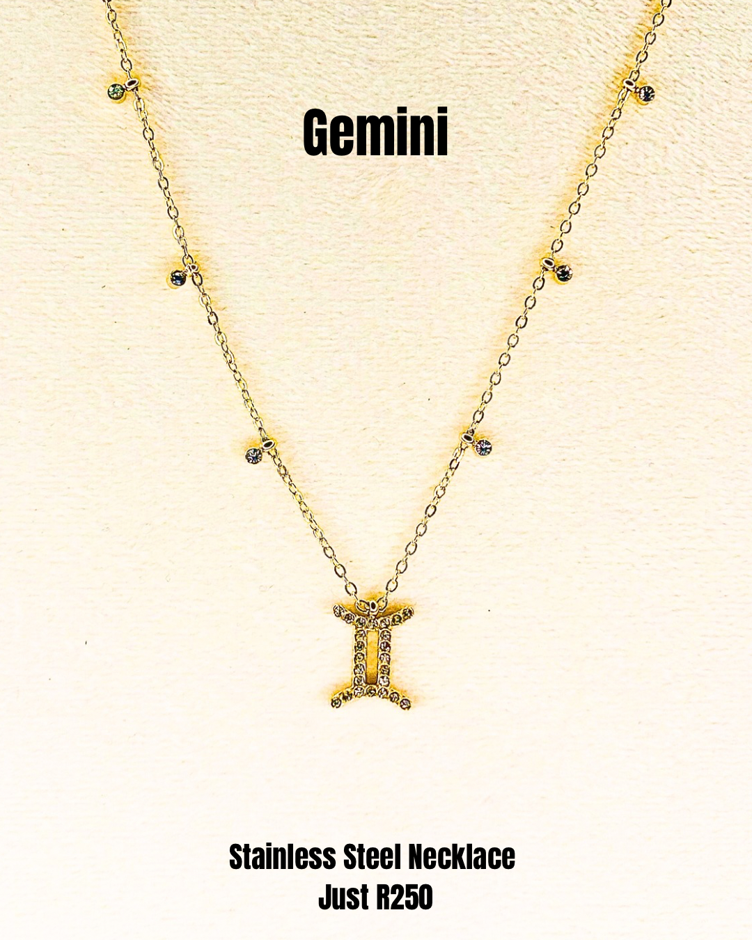 Stainless Steel Zodiac Sign Necklaces
