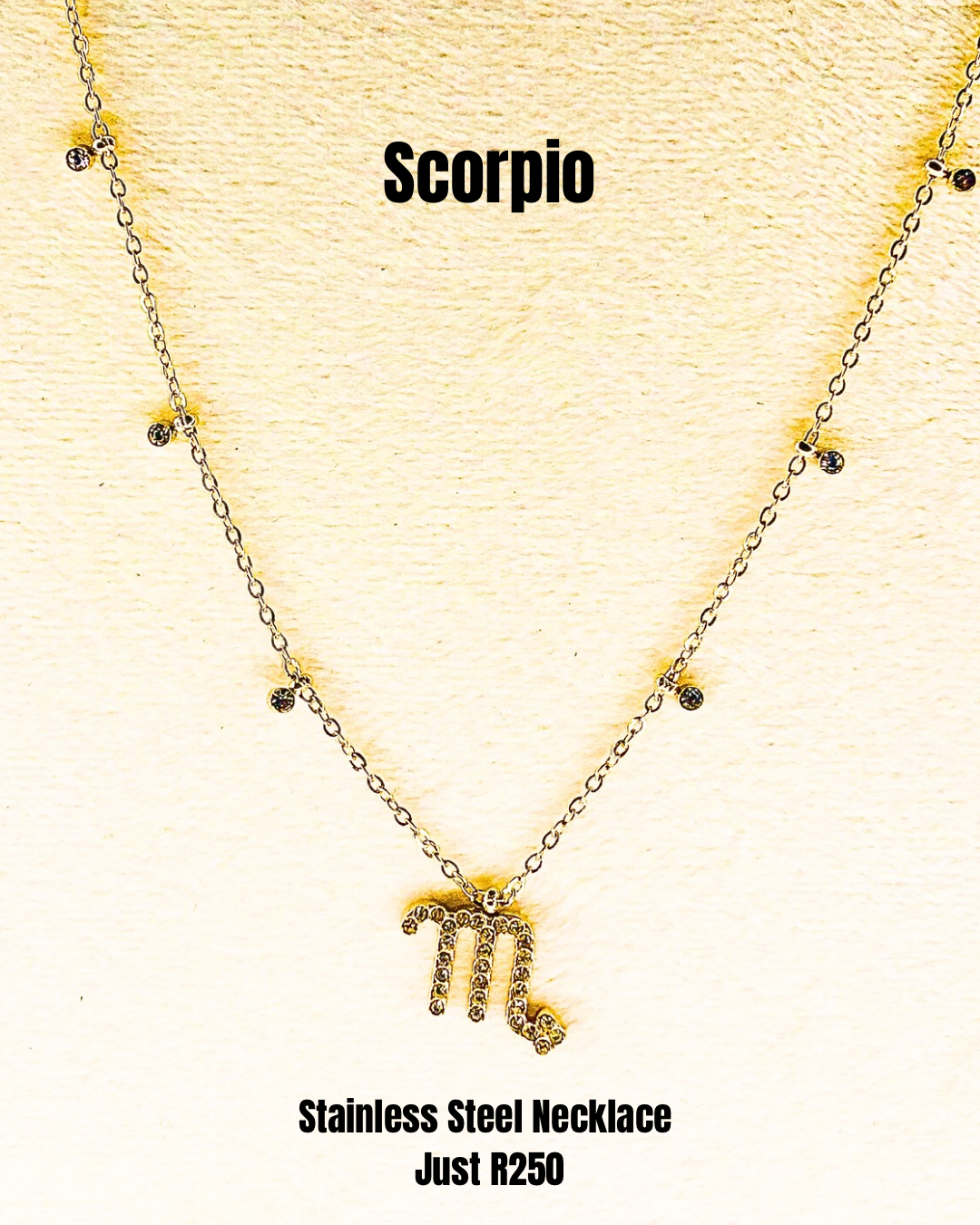 Stainless Steel Zodiac Sign Necklaces