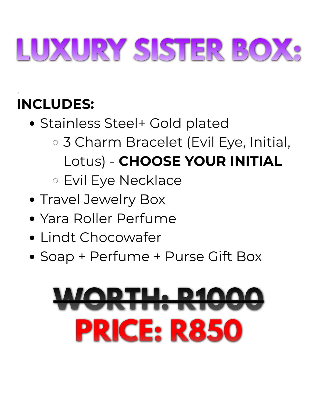 Luxury Sister Box