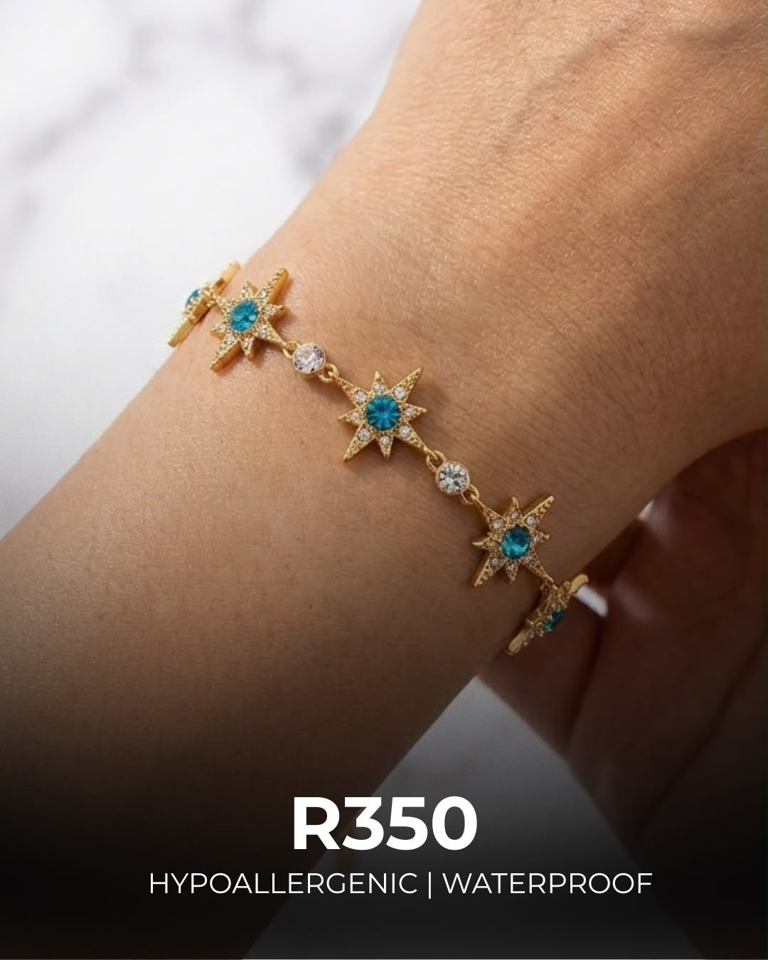 Star Bracelet  | Hypoallergenic & Waterproof