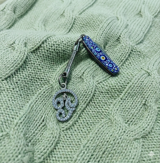 Evil Eye Baby Knife with Tamil Aum