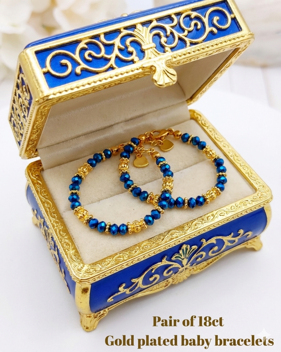 Pink or Blue Baby Bracelets