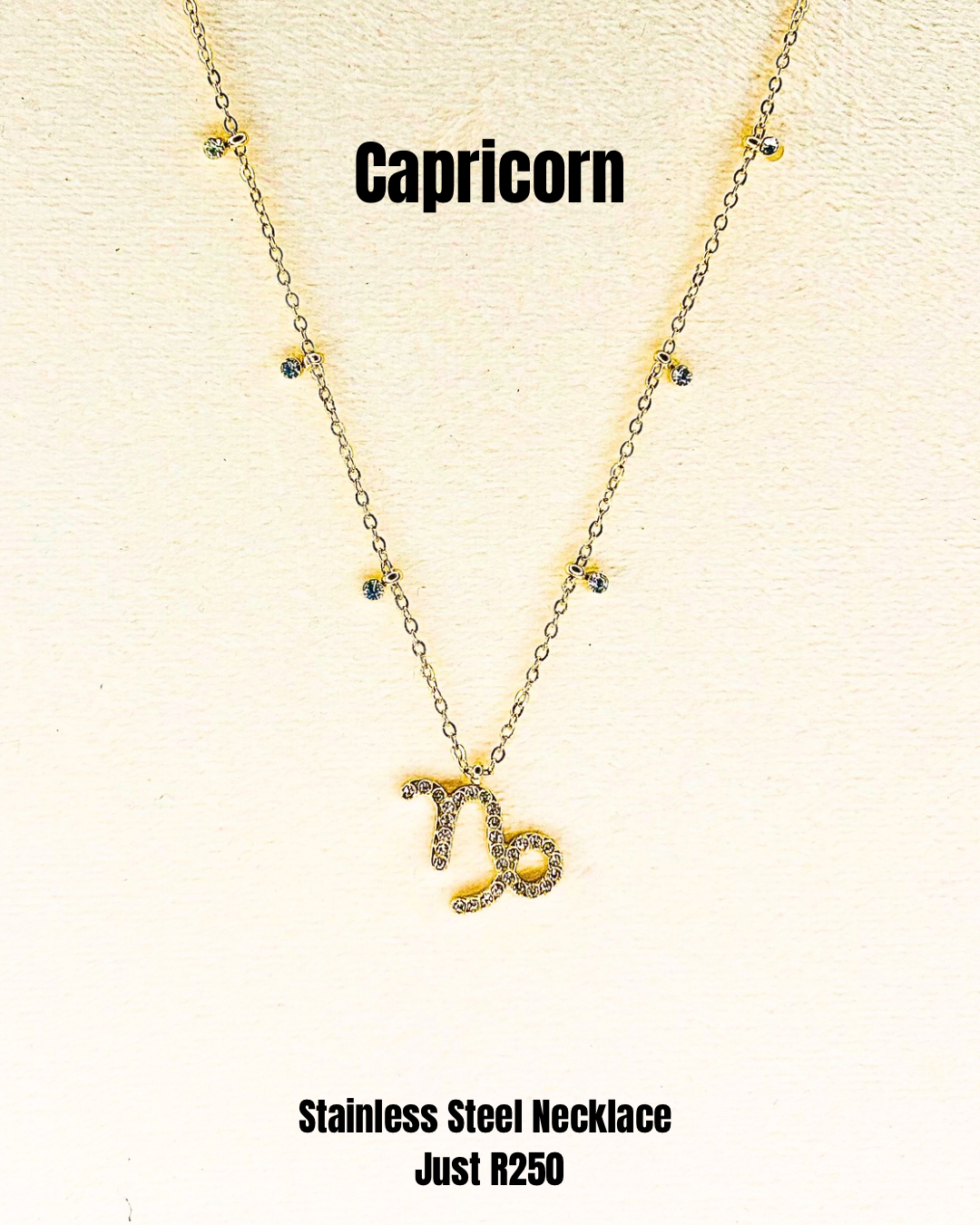 Stainless Steel Zodiac Sign Necklaces