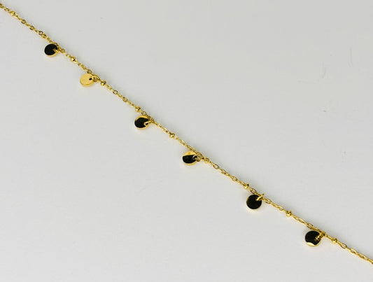 Stainless Steel Disc Anklet