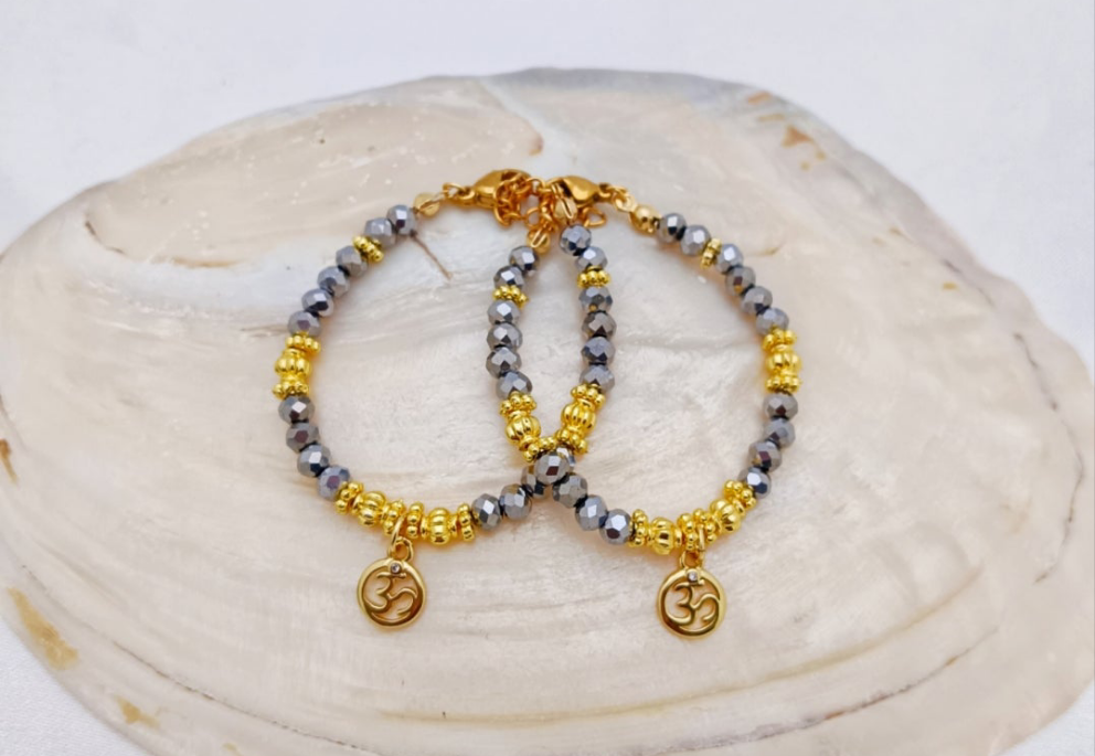 Om/Aum Baby Bracelets