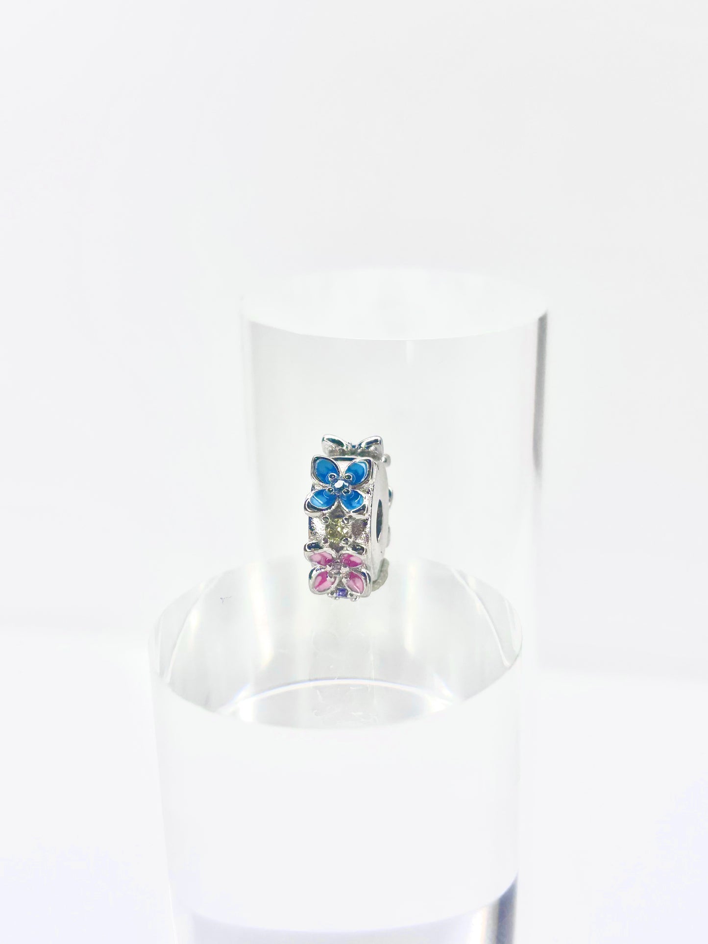 Floral Clip Charm