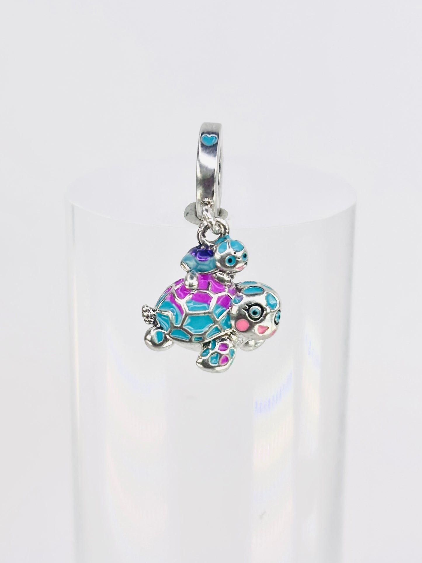 Mama & Baby Turtle Charm