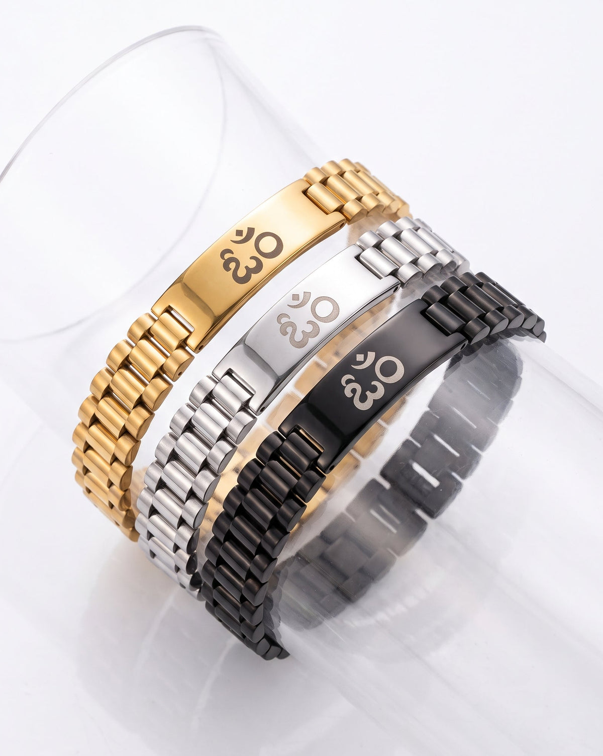 Men’s Telegu Aum Bracelet | Waterproof & Tarnish Free