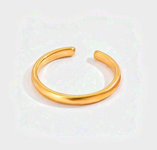 Gold Plated Toe Ring