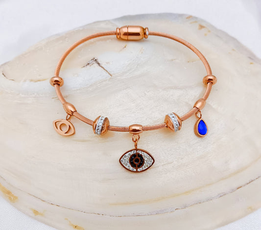Evil Eye Charm Bracelet