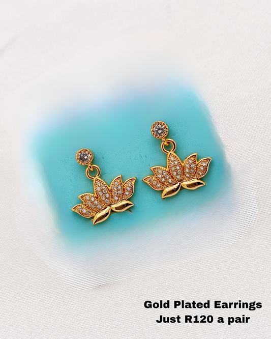 Lotus Earrings