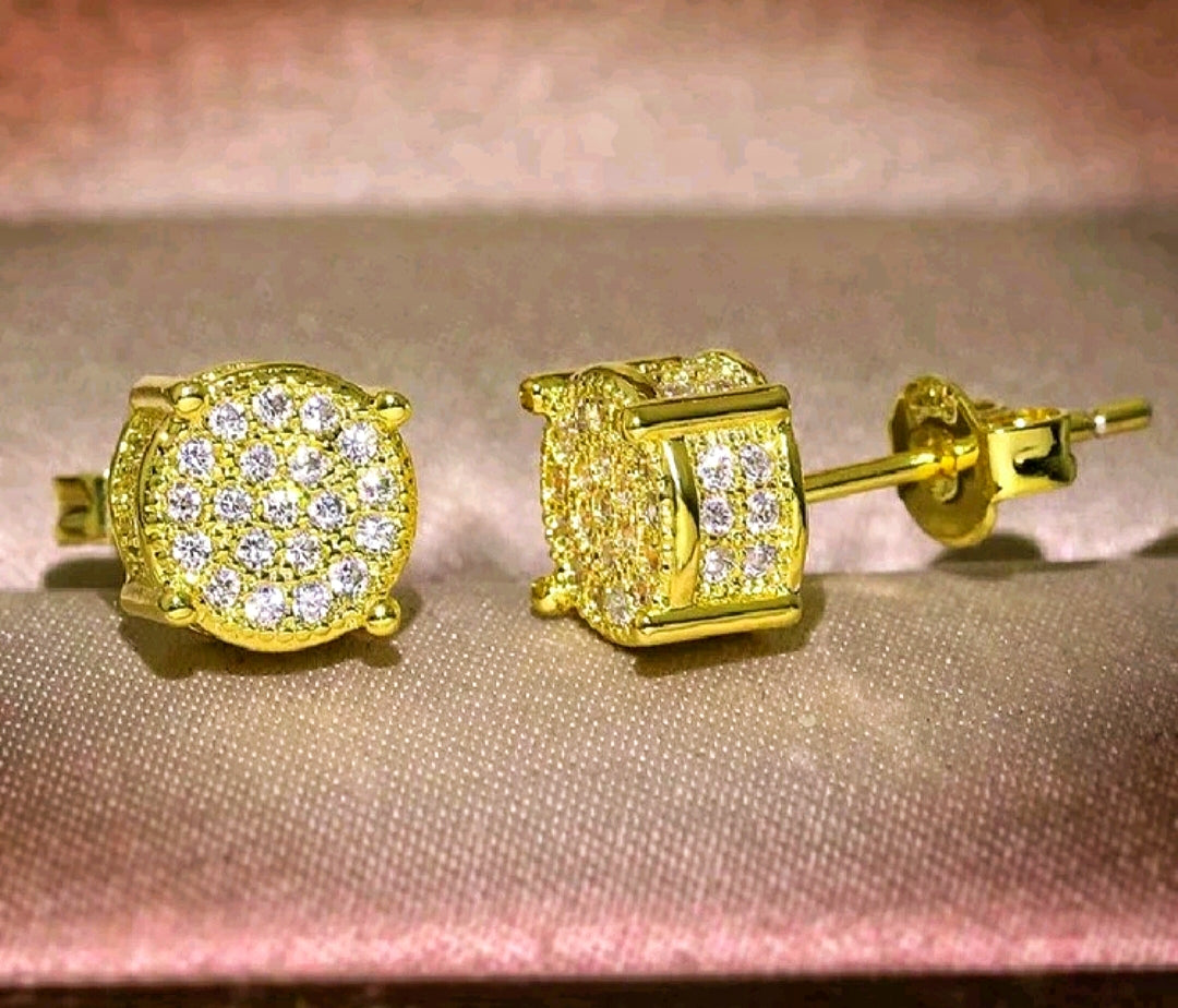 Sparkling Stud Earrings