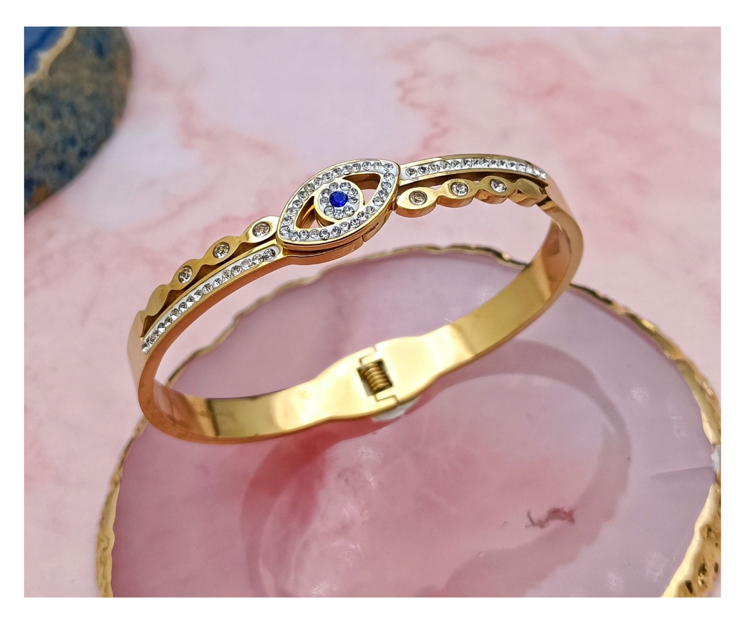 Bling Evil Eye Bracelet