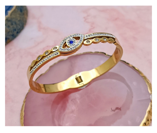 Bling Evil Eye Bracelet
