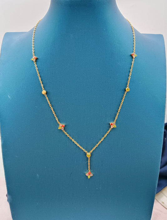 Star Drop Necklace