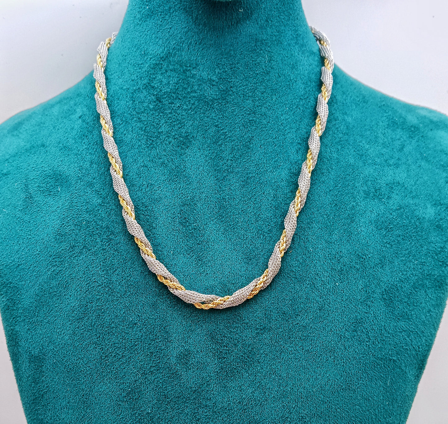 Stainless Steel Two Tone Necklaces