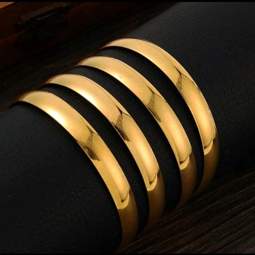 Simple Gold Plated Bangle