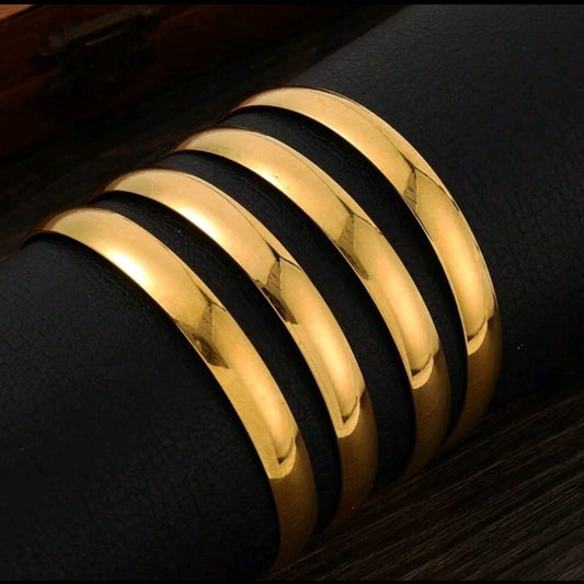 Simple Gold Plated Bangle