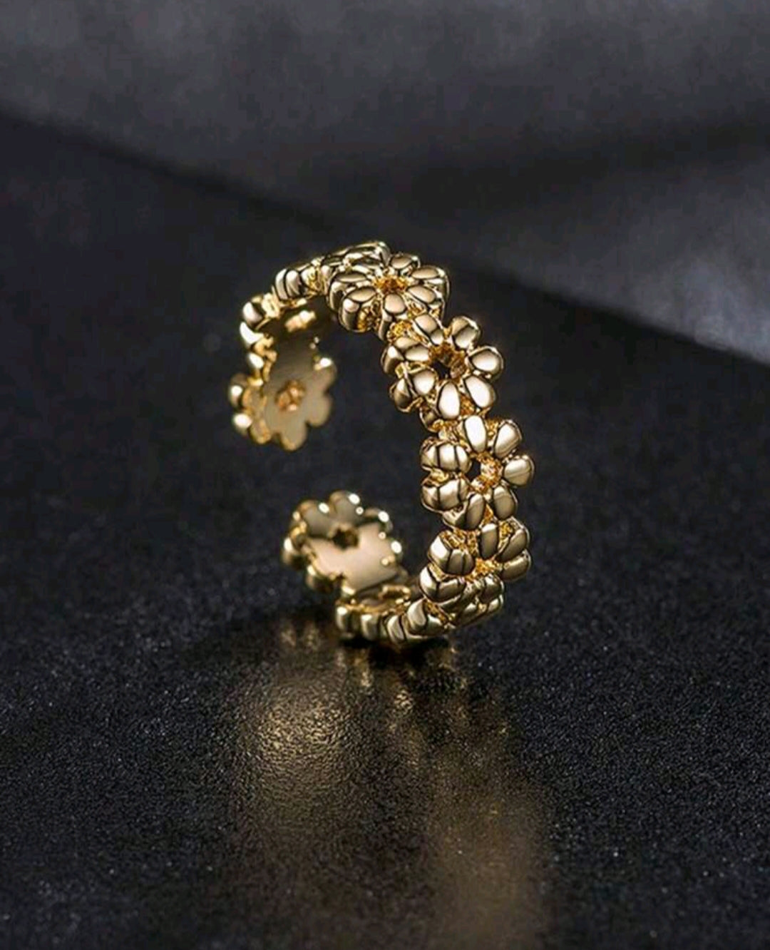 Sterling Silver, Gold Plated Toering