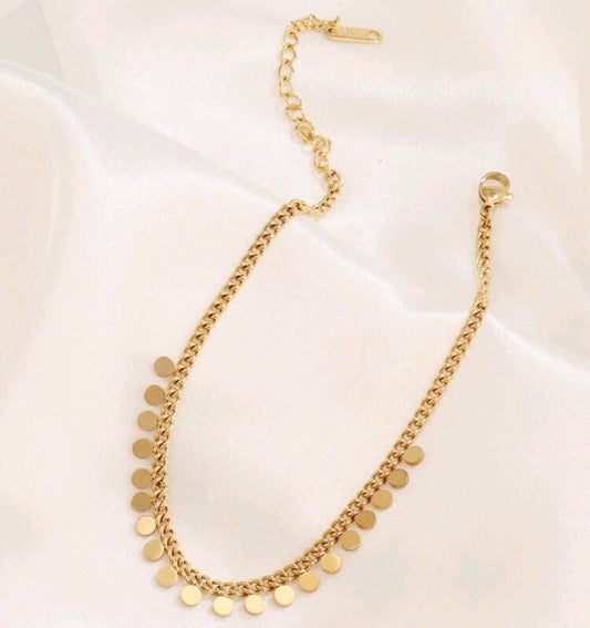 Small Discs Anklet
