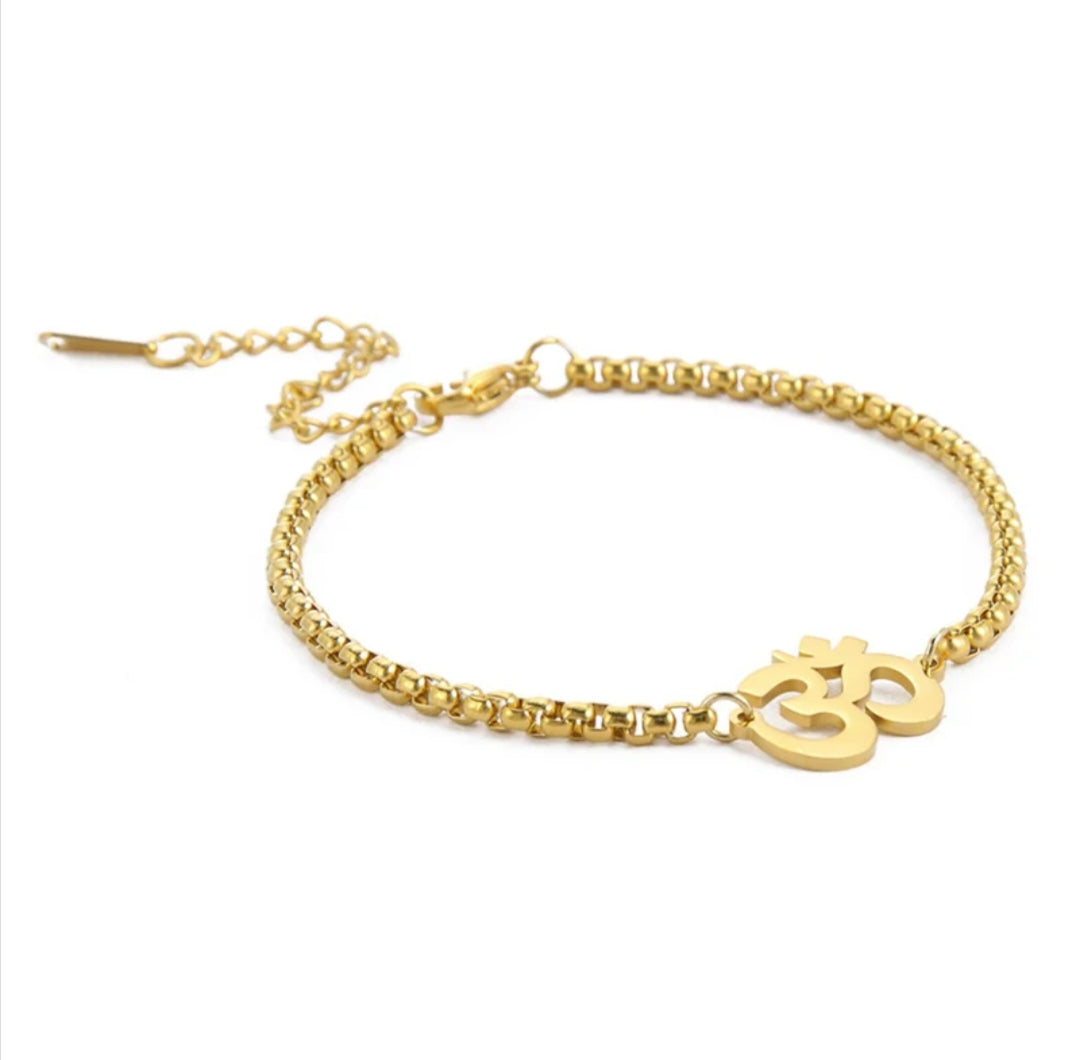 Unisex Aum Bracelet