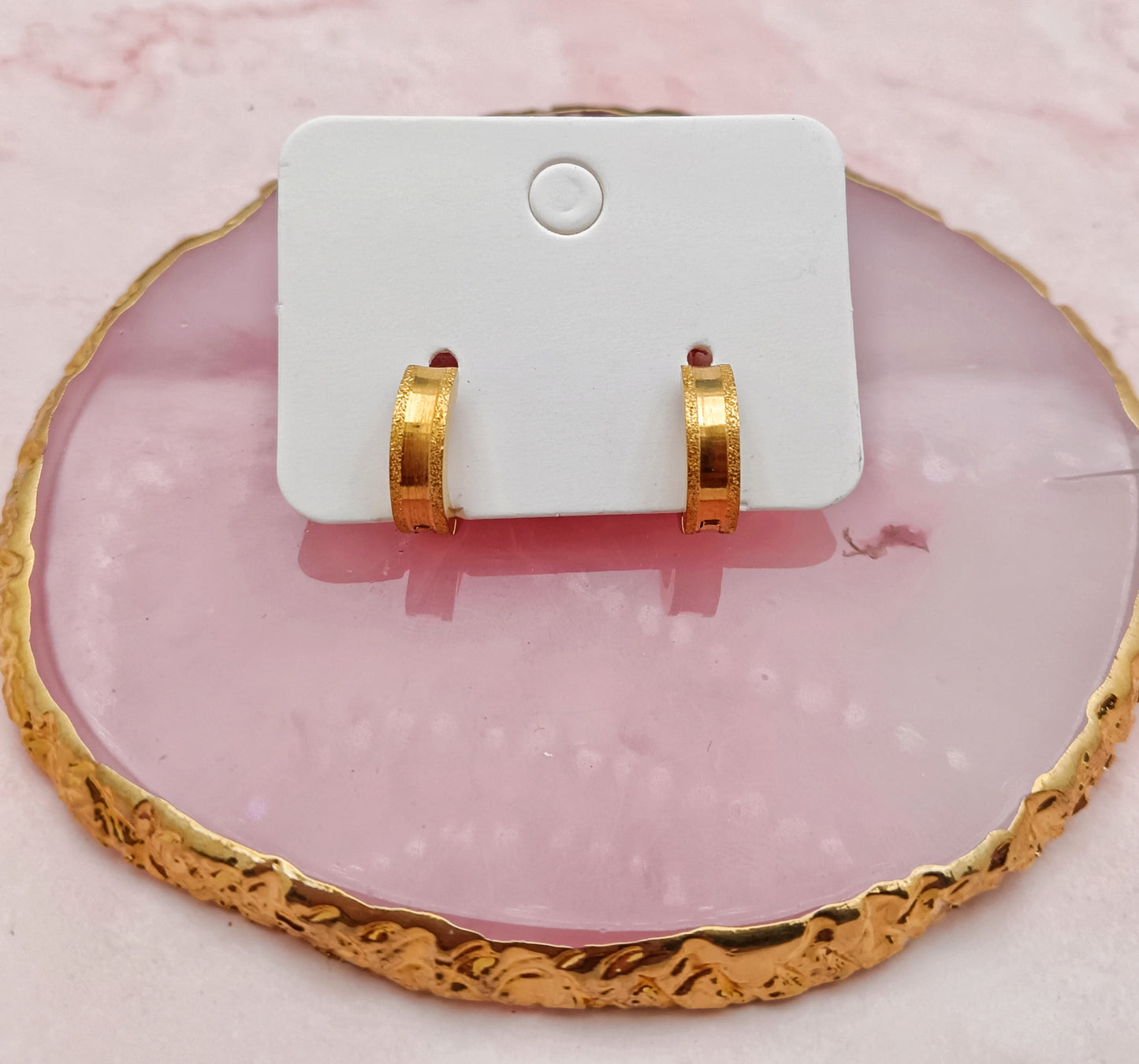 Gold Plated Huggies